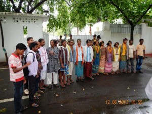Delegation of Dongria visit Odisha governor KC Jamir in Bhubaneswar to ensure the palli sabha process is fair