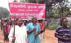 Adivasi leaders in Muniguda