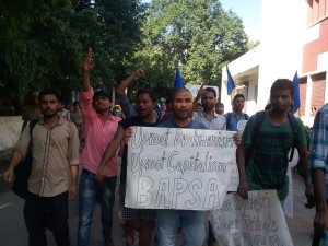 BAPSA demo Delhi