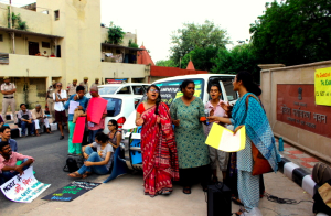 Delhi protesters