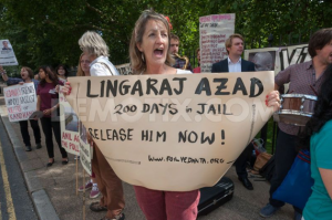 Lingaraj Azad 200 days in jail