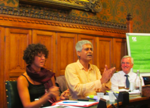 Samarendra brings an Odisha movement song into the UK parliament