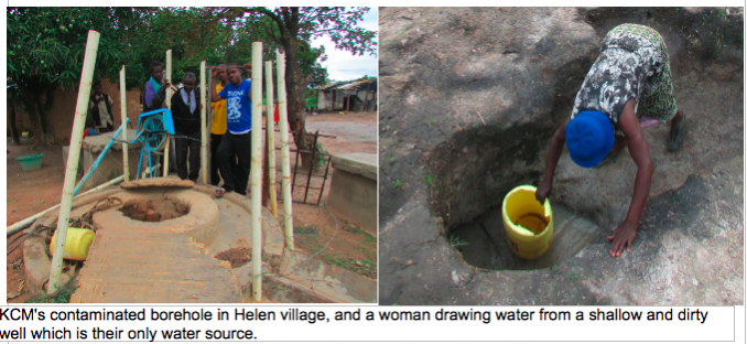 Helen water pollution