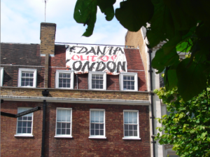 Vedanta out of London banner