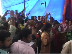The 2014 Lanjigarh expansion hearing disrupted by Dongria protestors