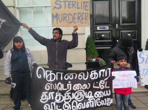 Ban Sterlite protest London