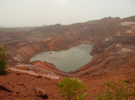 One of Sesa Goa's major Goan mines