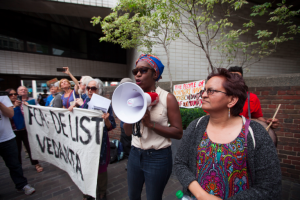 Foil Vedanta AGM 2015 protest